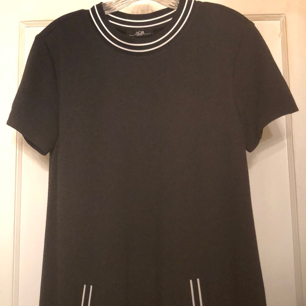 Black and White Casual Dress